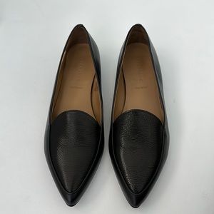 Everlane The Modern Point - Black Leather Size 8.5